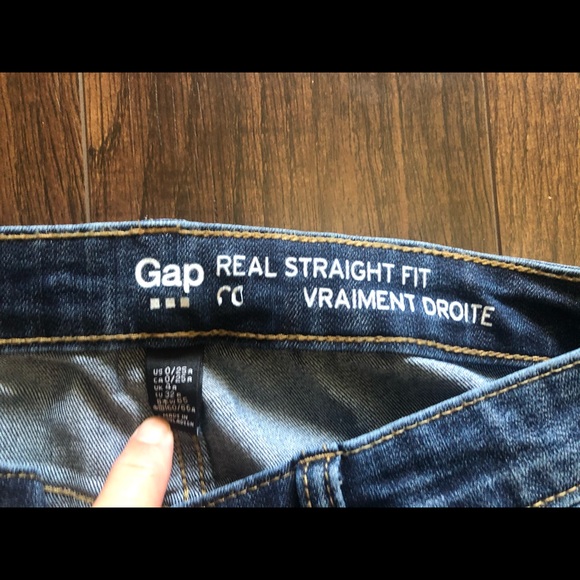 Gap Real Straight Jeans - Picture 3 of 3